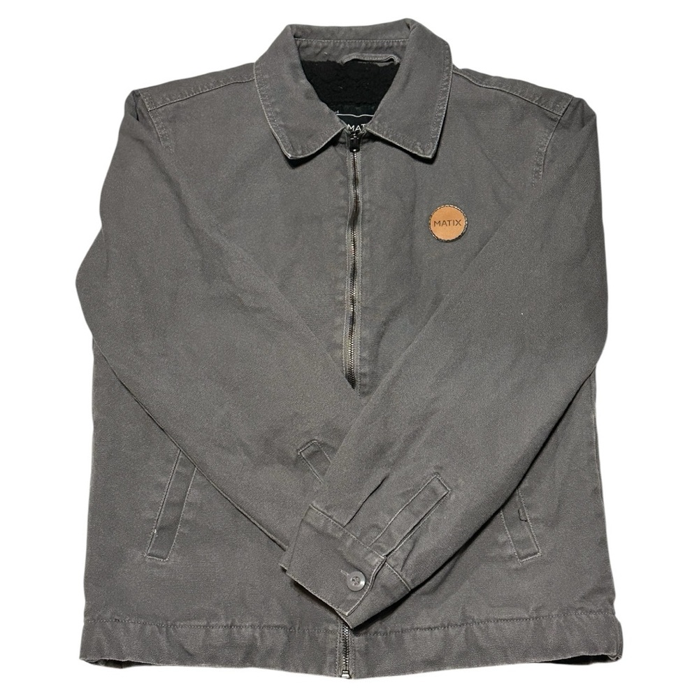 Matrix (M) Canvas Sherpa Lined Coat